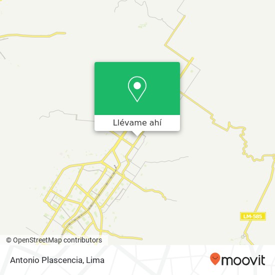 Mapa de Antonio Plascencia
