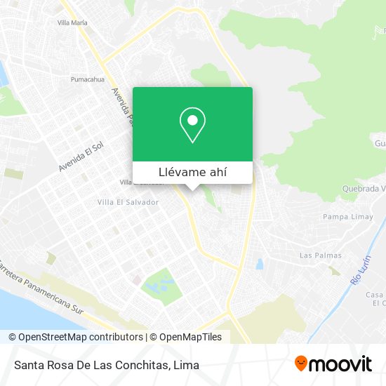 Mapa de Santa Rosa De Las Conchitas