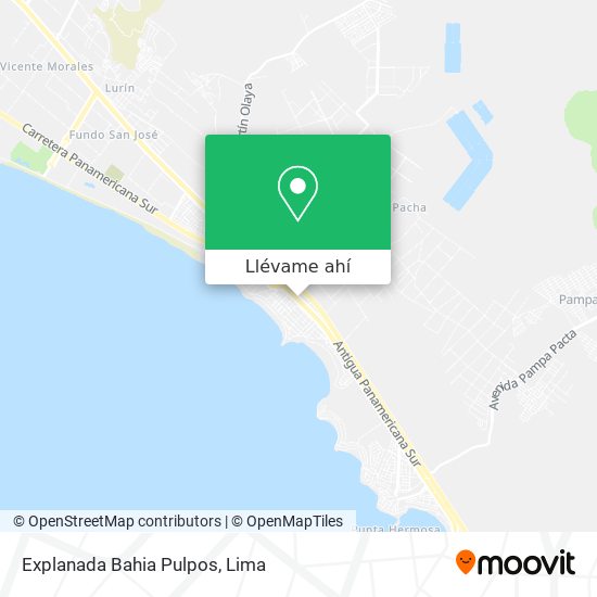 Mapa de Explanada Bahia Pulpos