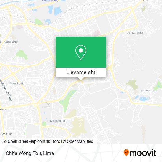 Mapa de Chifa Wong Tou
