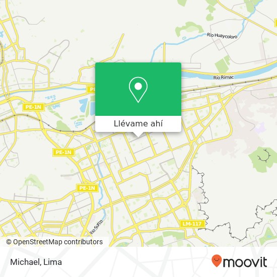 Mapa de Michael, Avenida Santa Ana Santa Anita, Lima, 43