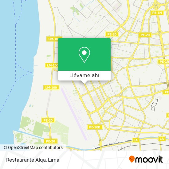 Mapa de Restaurante Alqa
