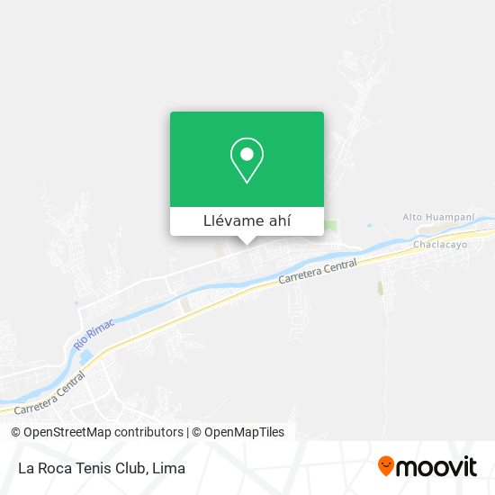 Mapa de La Roca Tenis Club