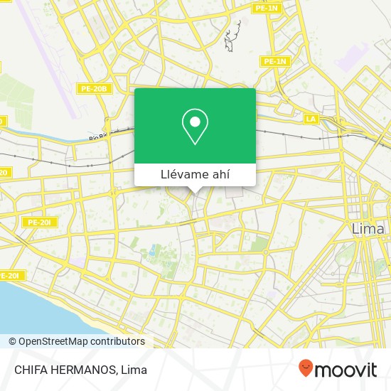 Mapa de CHIFA HERMANOS