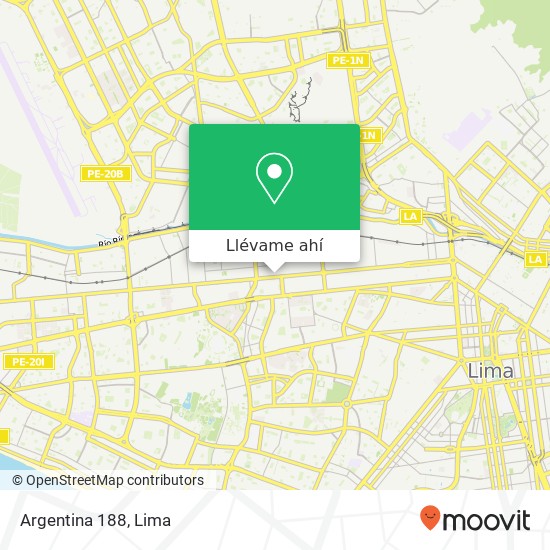 Mapa de Argentina 188