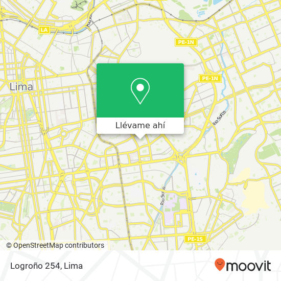 Mapa de Logroño 254
