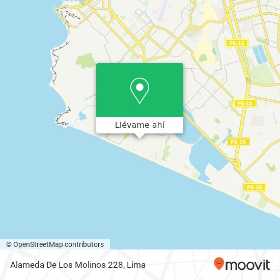Mapa de Alameda De Los Molinos 228