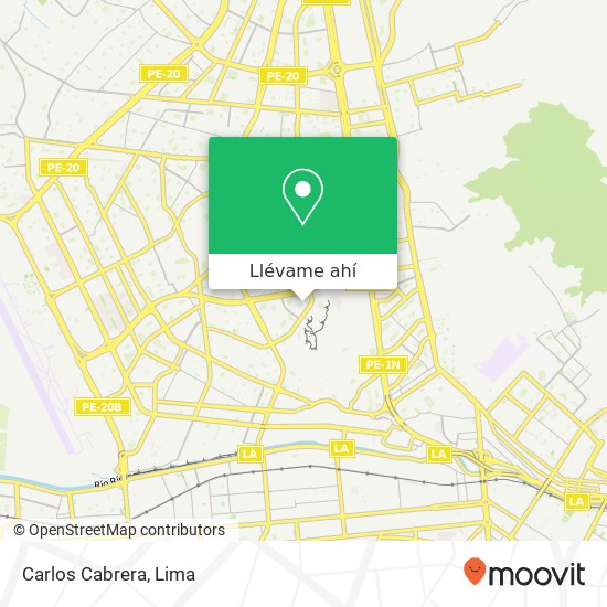 Mapa de Carlos Cabrera