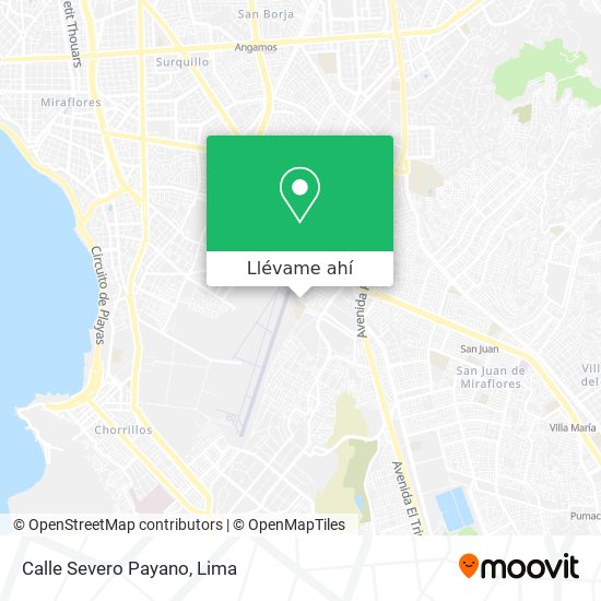 Mapa de Calle Severo Payano