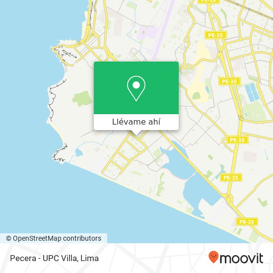Mapa de Pecera - UPC Villa