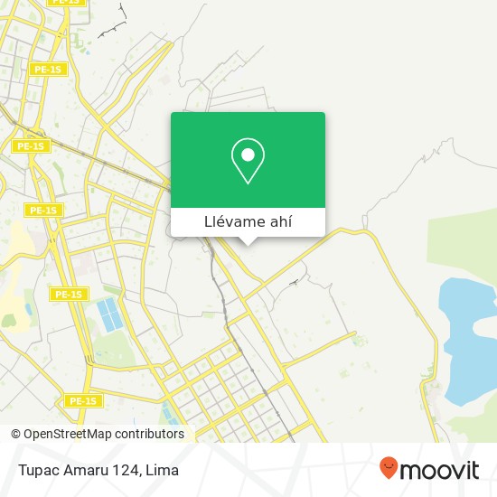 Mapa de Tupac Amaru 124
