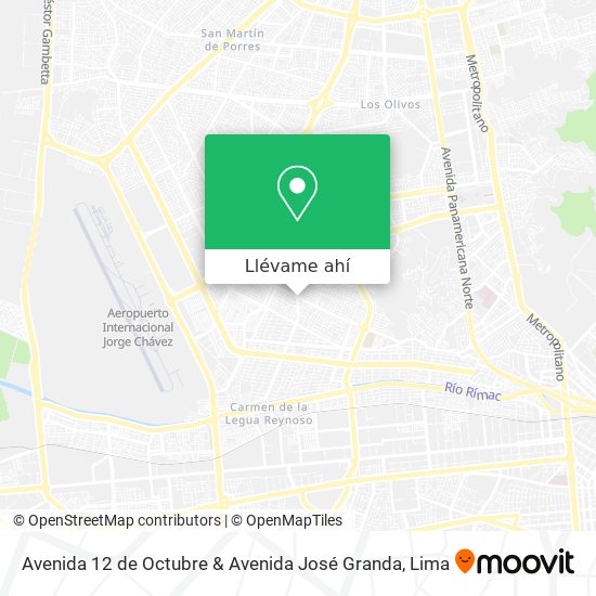Mapa de Avenida 12 de Octubre & Avenida José Granda