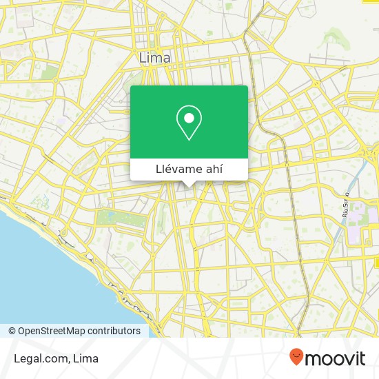 Mapa de Legal.com