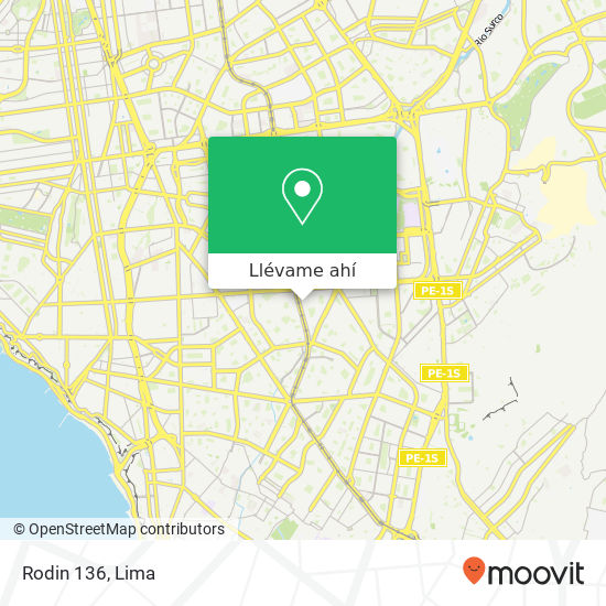 Mapa de Rodin 136