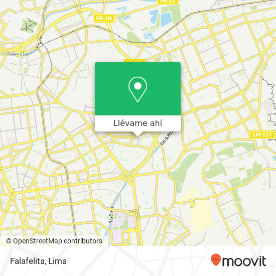 Mapa de Falafelita