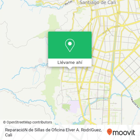 Mapa de ReparacióN de Sillas de Oficina Elver A. RodríGuez