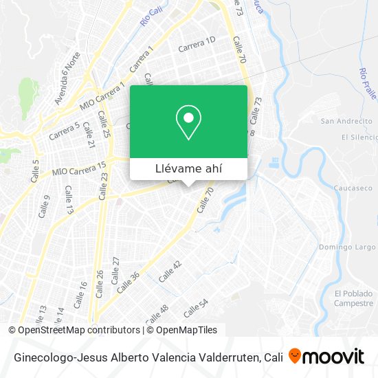 Mapa de Ginecologo-Jesus Alberto Valencia Valderruten