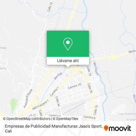 Mapa de Empresas de Publicidad-Manufacturas Jaao's Sport