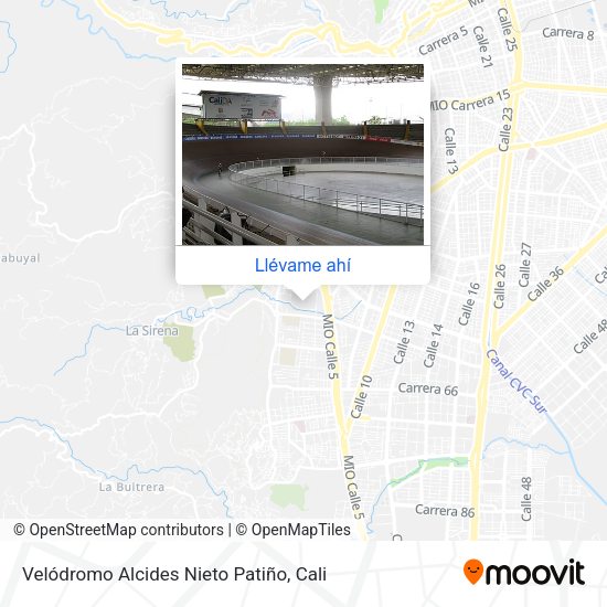 ¿Cómo llegar a Velódromo Alcides Nieto Patiño en Santiago De Cali en