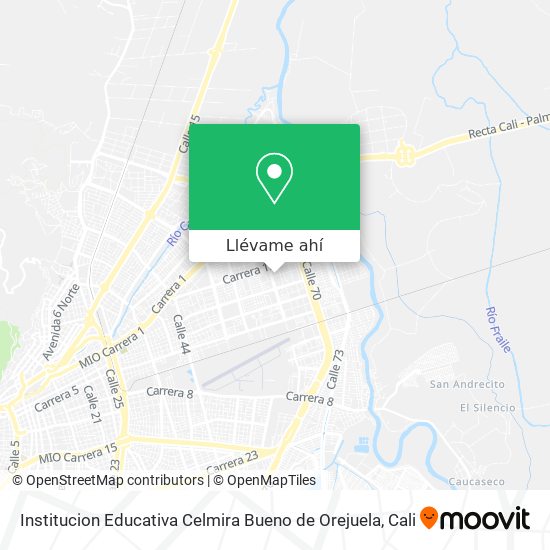 Mapa de Institucion Educativa Celmira Bueno de Orejuela