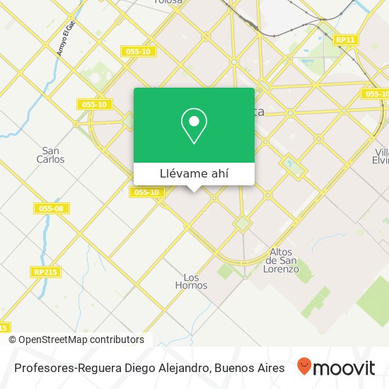 Mapa de Profesores-Reguera Diego Alejandro