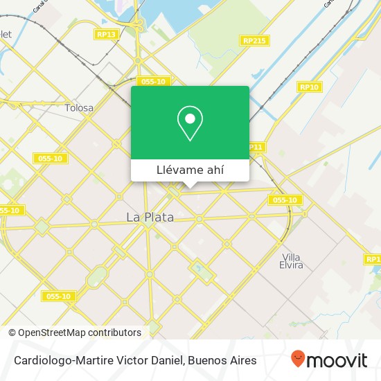Mapa de Cardiologo-Martire Victor Daniel