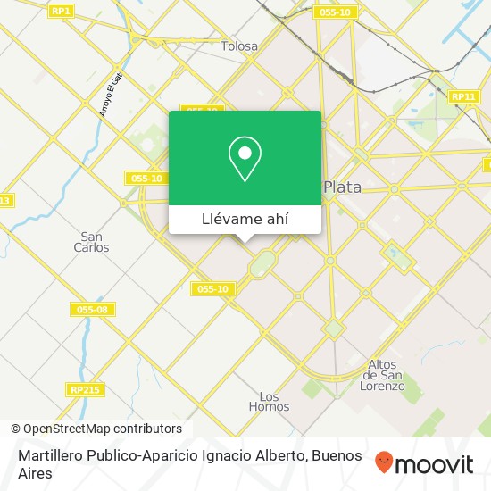 Mapa de Martillero Publico-Aparicio Ignacio Alberto