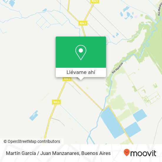 Mapa de Martín García / Juan Manzanares