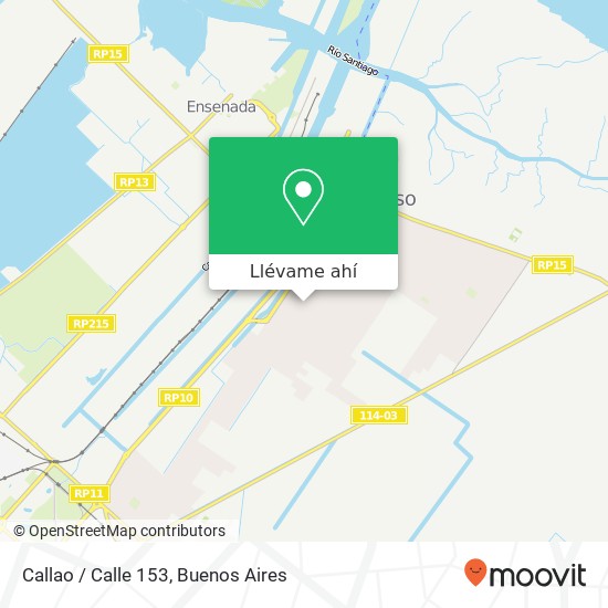 Mapa de Callao / Calle 153