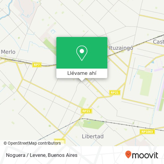 Mapa de Noguera / Levene
