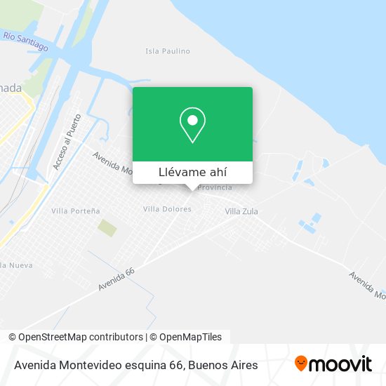 Mapa de Avenida Montevideo esquina 66