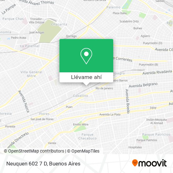 Mapa de Neuquen 602 7 D