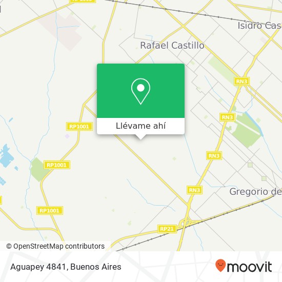 Mapa de Aguapey 4841