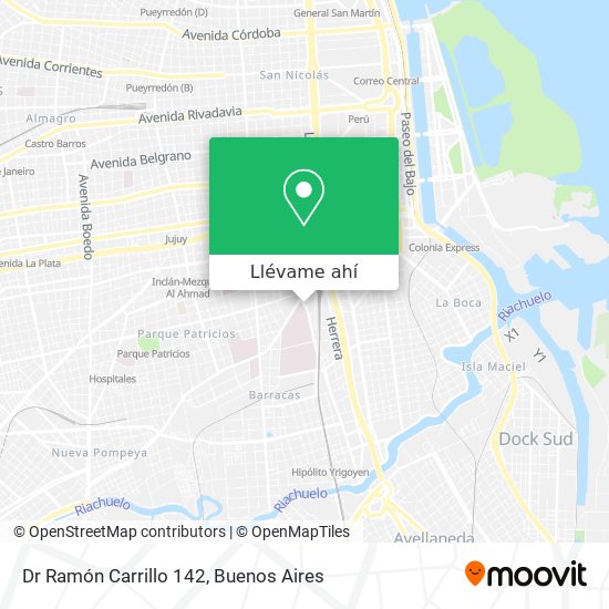 Mapa de Dr Ramón Carrillo 142