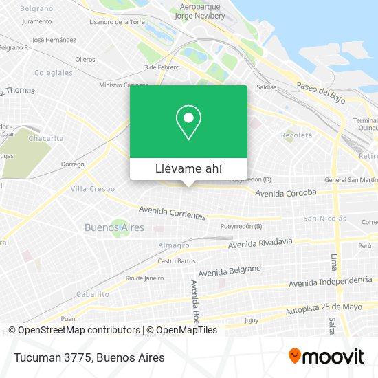 Mapa de Tucuman 3775