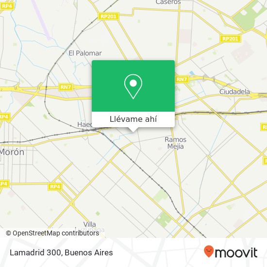 Mapa de Lamadrid 300