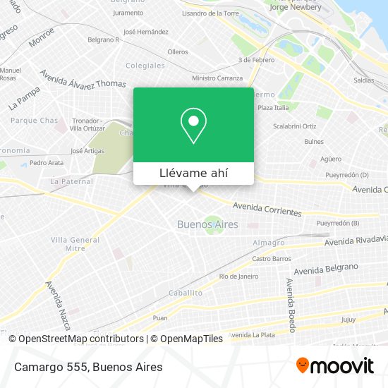 Mapa de Camargo 555