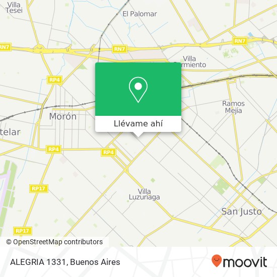 Mapa de ALEGRIA 1331