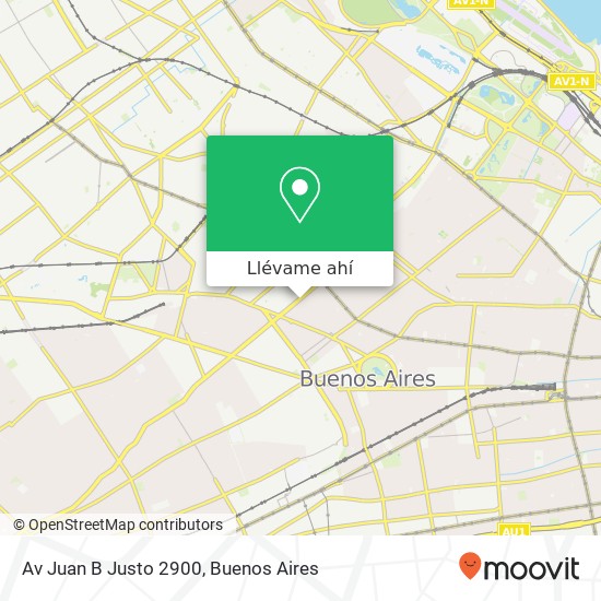 Mapa de Av Juan B Justo 2900