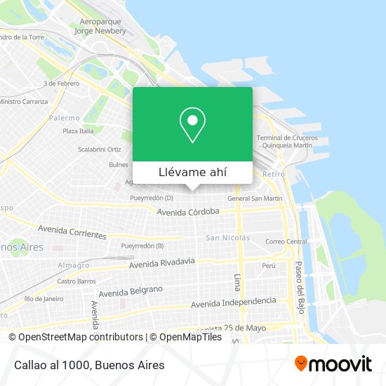 Mapa de Callao al 1000