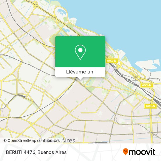 Mapa de BERUTI 4476