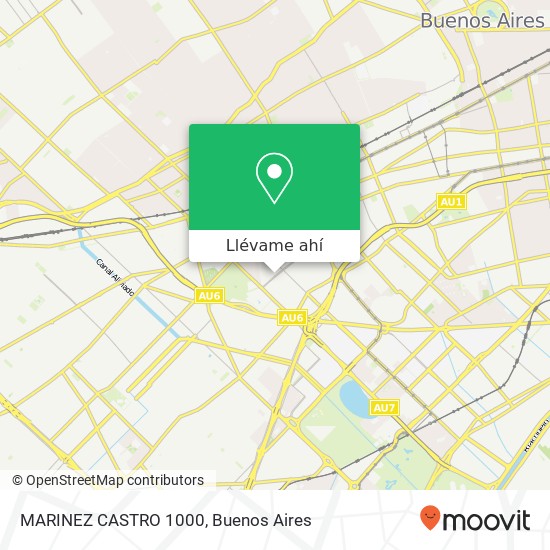 Mapa de MARINEZ CASTRO 1000