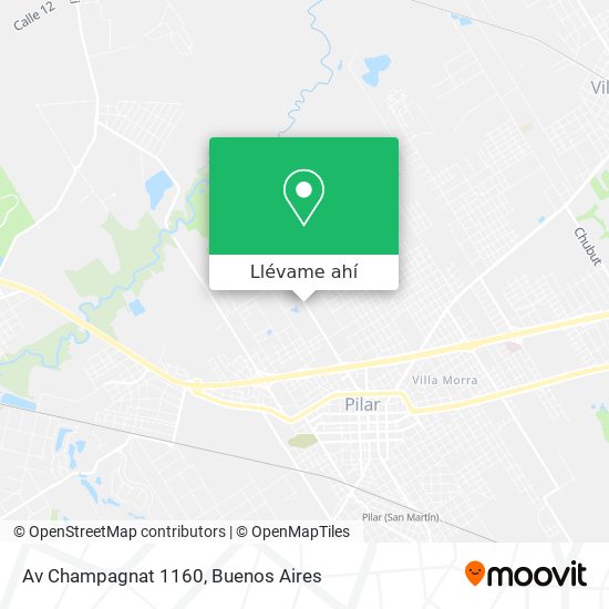 Mapa de Av  Champagnat 1160