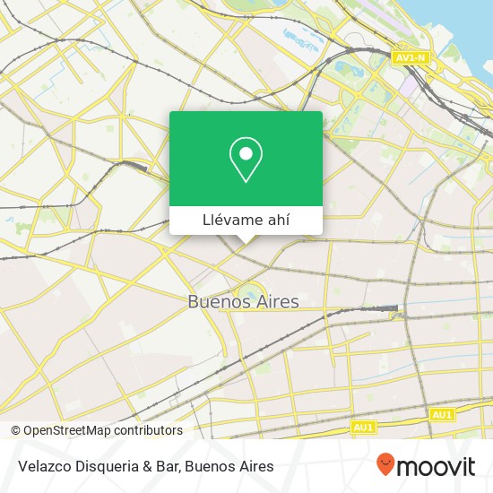 Mapa de Velazco Disqueria & Bar