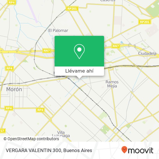 Mapa de VERGARA  VALENTIN 300