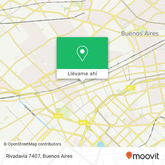 Mapa de Rivadavia 7407