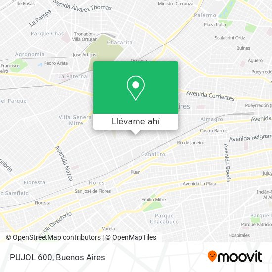 Mapa de PUJOL  600