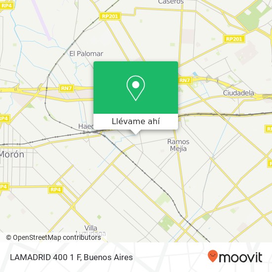 Mapa de LAMADRID 400 1 F