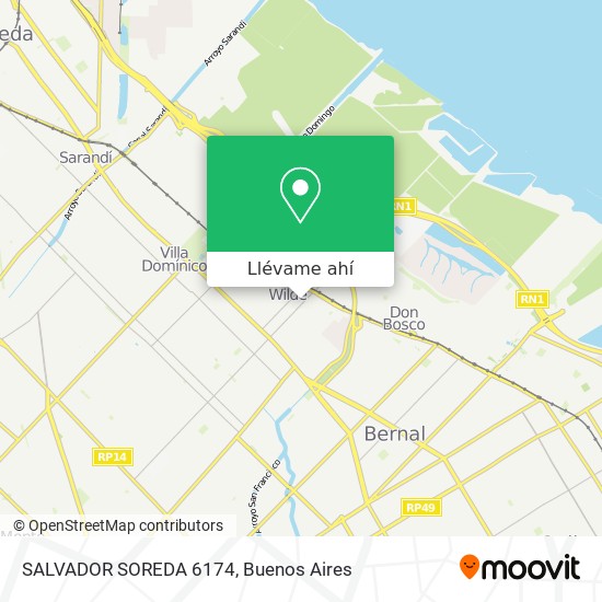 Mapa de SALVADOR SOREDA 6174