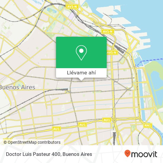 Mapa de Doctor Luis Pasteur 400